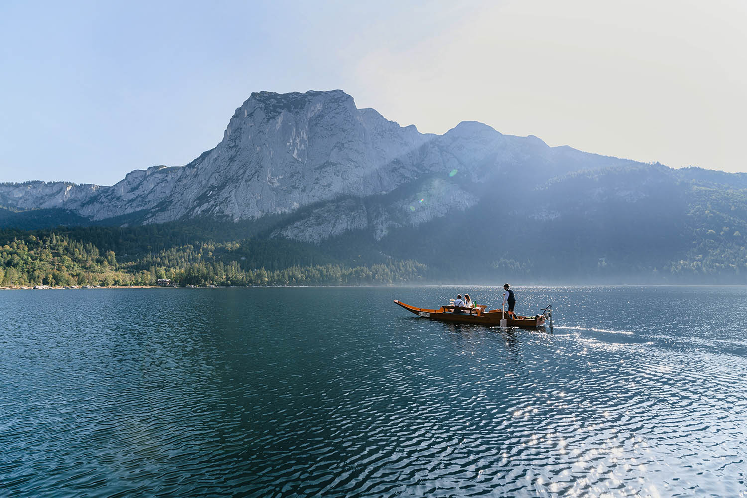 Plättenfahrt am Altausseer See